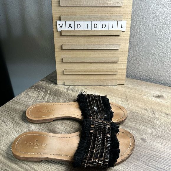 Kate Spade Soleina Fringe Sandals - Picture 7 of 7